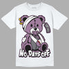 Jordan 2 “Mauve/Off-Noir” DopeSkill T-Shirt Hurt Bear Graphic Streetwear - White 