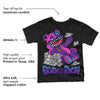 Court Purple 13s DopeSkill Toddler Kids T-shirt Born To Be Rich Graphic