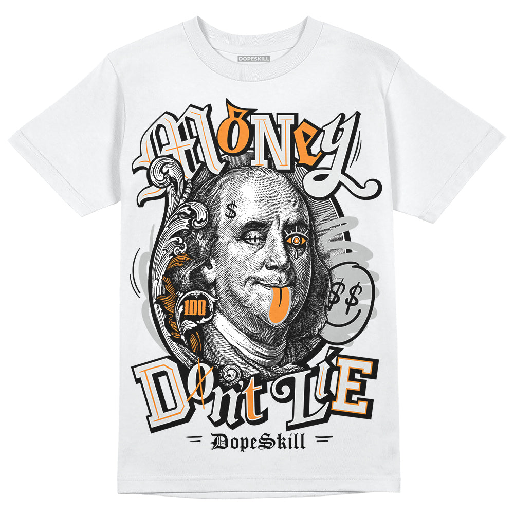 Dunk Low Cool Grey DopeSkill T-Shirt Money Don't Lie Graphic Streetwear - White