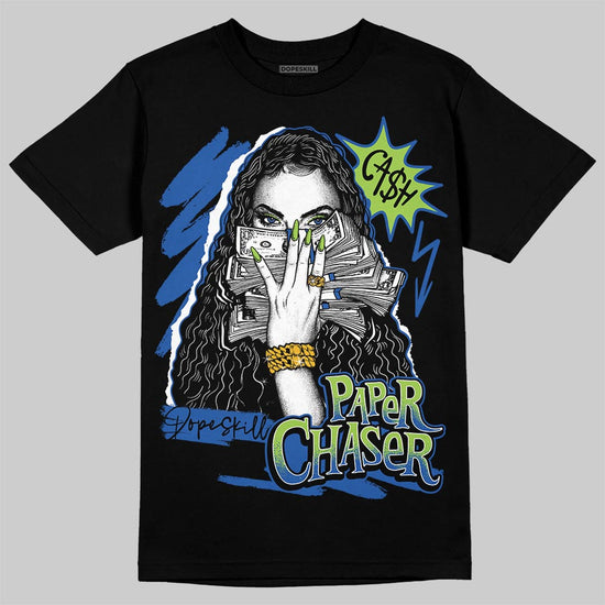 Air Griffey Max 1 Varsity Royal and Volt DopeSkill T-Shirt NPC Graphic Streetwear - Black