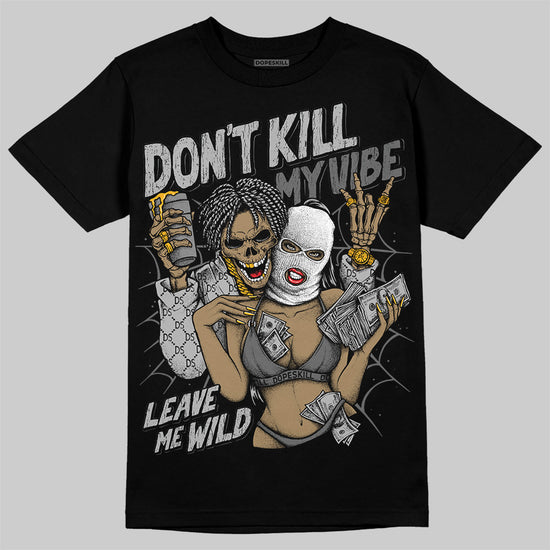 New Balance 2002R ‘Steel Orca’ DopeSkill T-Shirt Don't Kill My Vibe Graphic Streetwear - Black