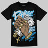 Jordan 4 Retro Military Blue DopeSkill T-Shirt Always Ballin' Graphic Streetwear - Black