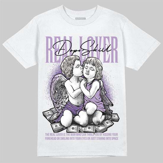 Jordan 10 WMNS “Hydrangeas” DopeSkill T-Shirt Real Lover Graphic Streetwear - White