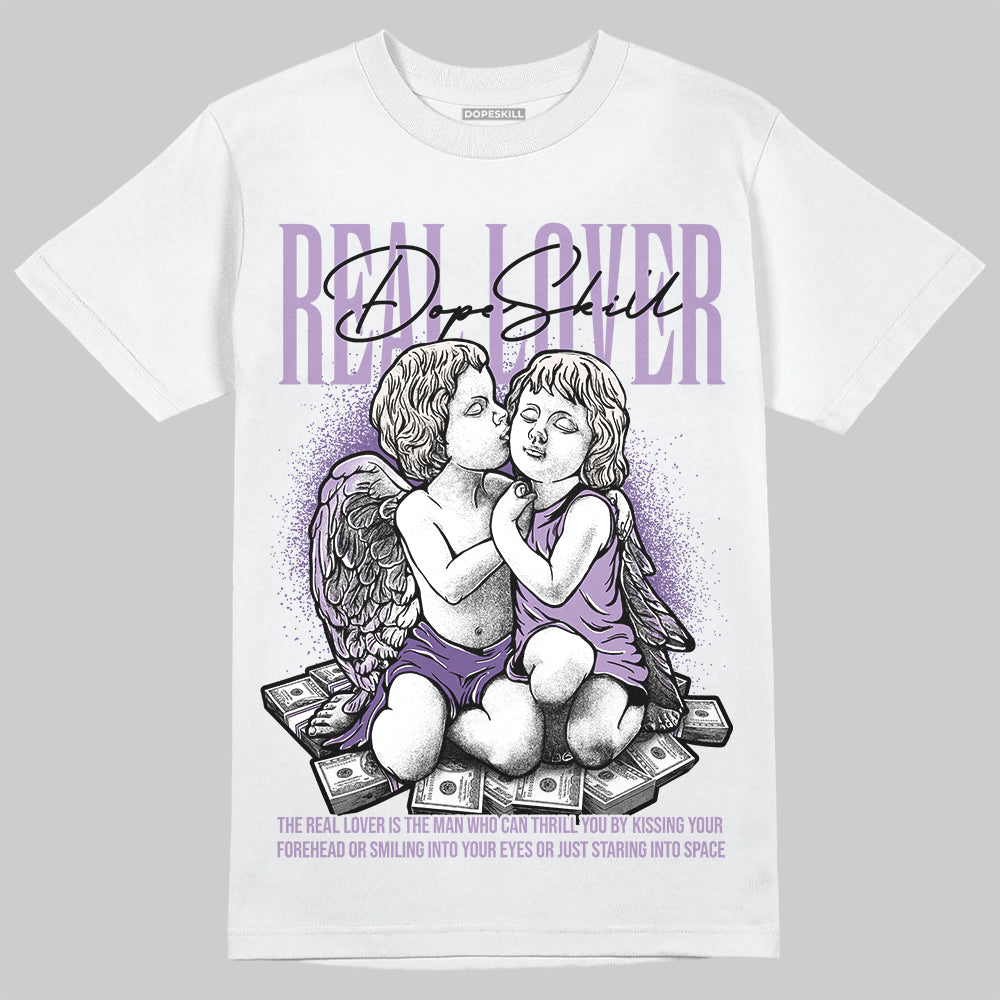 Jordan 10 WMNS “Hydrangeas” DopeSkill T-Shirt Real Lover Graphic Streetwear - White