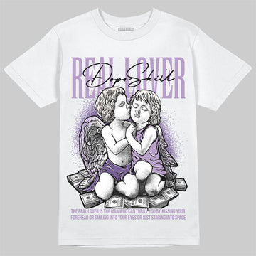 Jordan 10 WMNS “Hydrangeas” DopeSkill T-Shirt Real Lover Graphic Streetwear - White