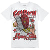 Jordan 12 “Red Taxi” DopeSkill T-Shirt Get Rich Graphic Streetwear - White