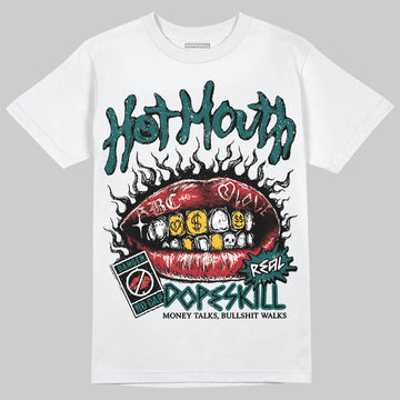 ASICS Gel-1130 'White Dark Neptune' DopeSkill T-Shirt Hot Mouth Graphic Streetwear - White