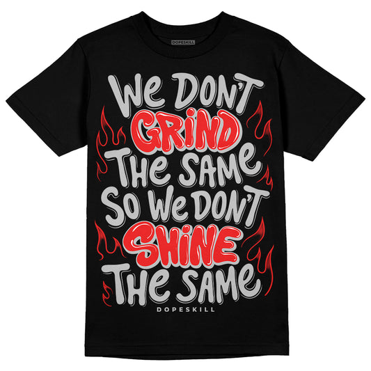 Jordan Spizike Low Bred DopeSkill T-Shirt Grind Shine Graphic Streetwear - Black