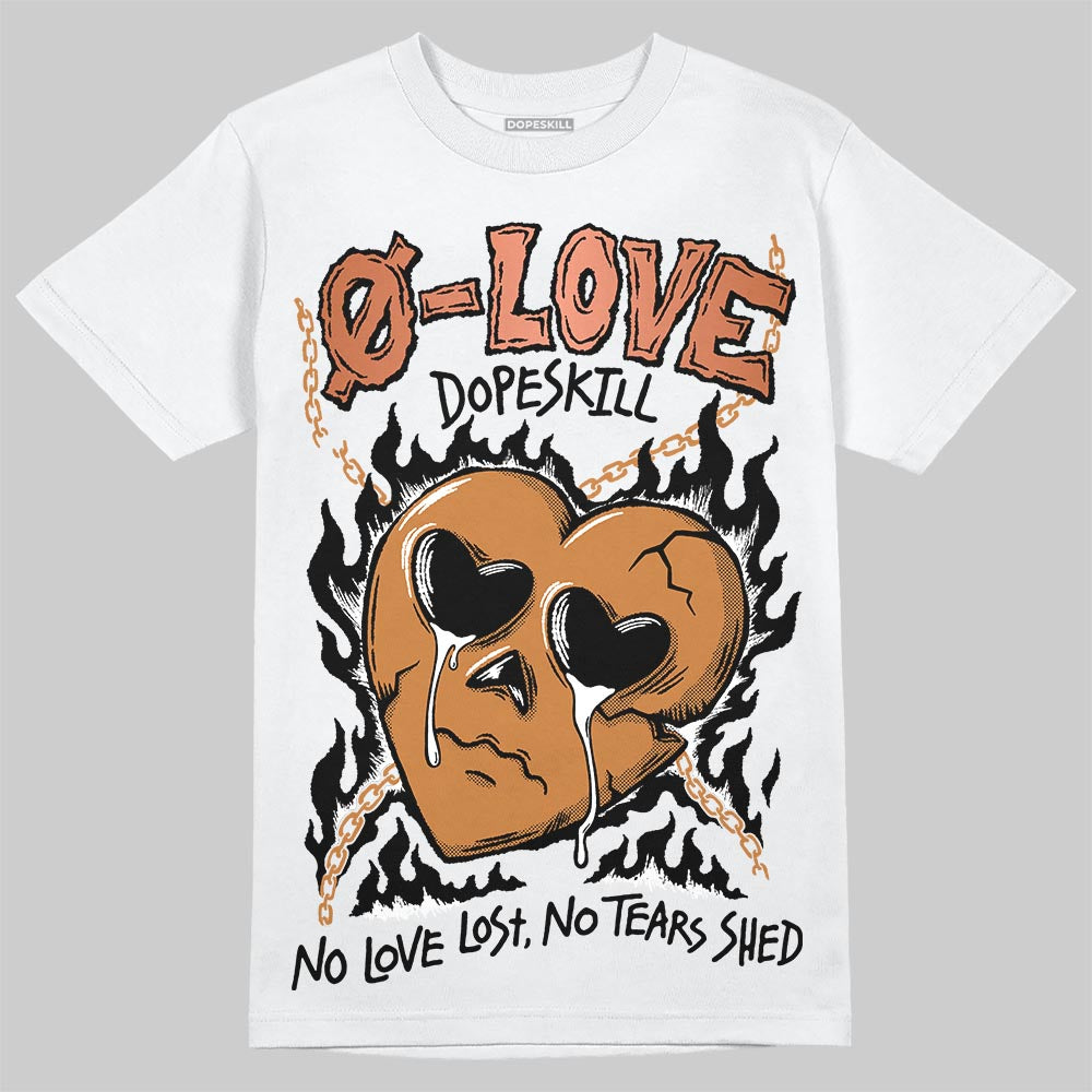 Jordan 14 Golf "US Open" DopeSkill T-Shirt Crying Heart Graphic Streetwear - White