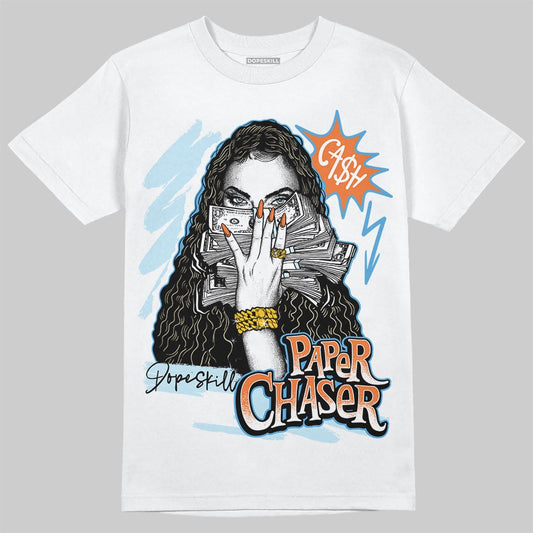 Jordan 1 Retro High Virgil Abloh Archive Alaska DopeSkill T-Shirt NPC Graphic Streetwear - White