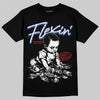 Jordan Spizike Low “Storm Blue” DopeSkill T-Shirt Flexin' Graphic Streetwear - Black