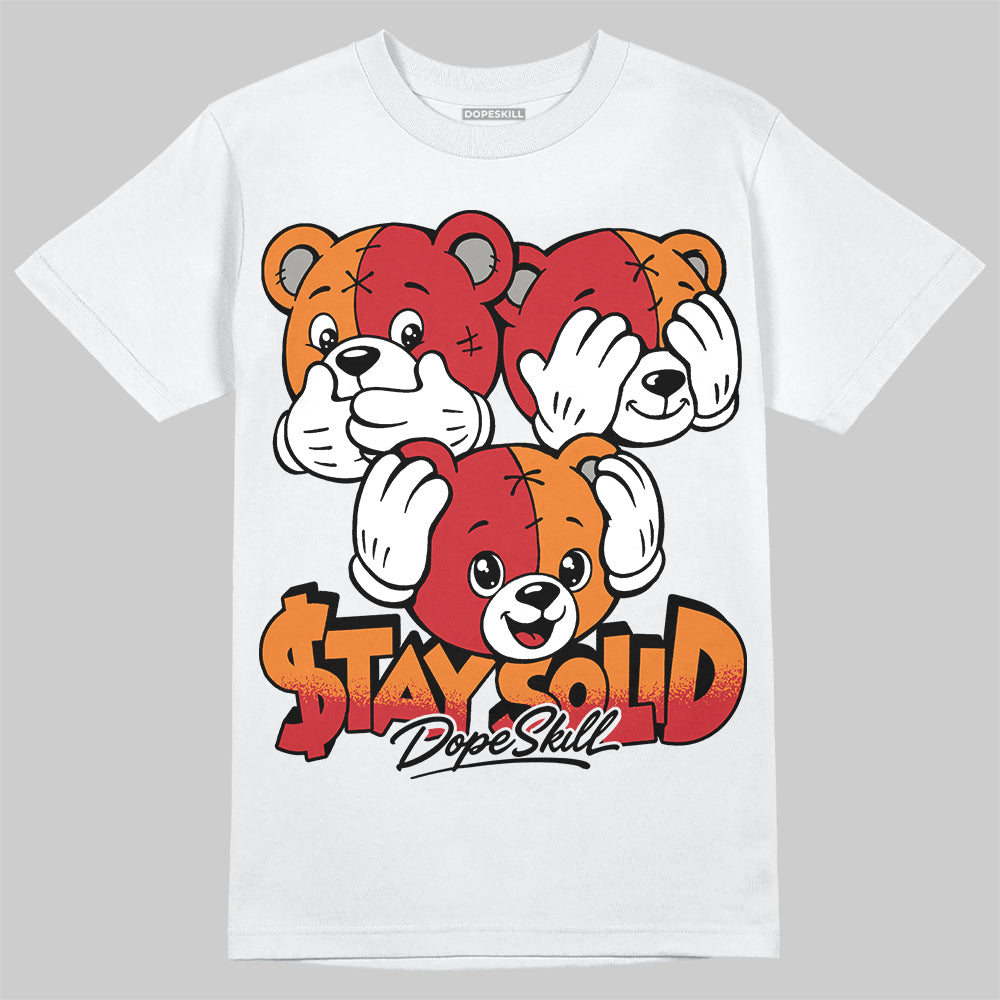 Jordan 5 Sunset DopeSkill T-Shirt Stay Solid Graphic Streetwear - White