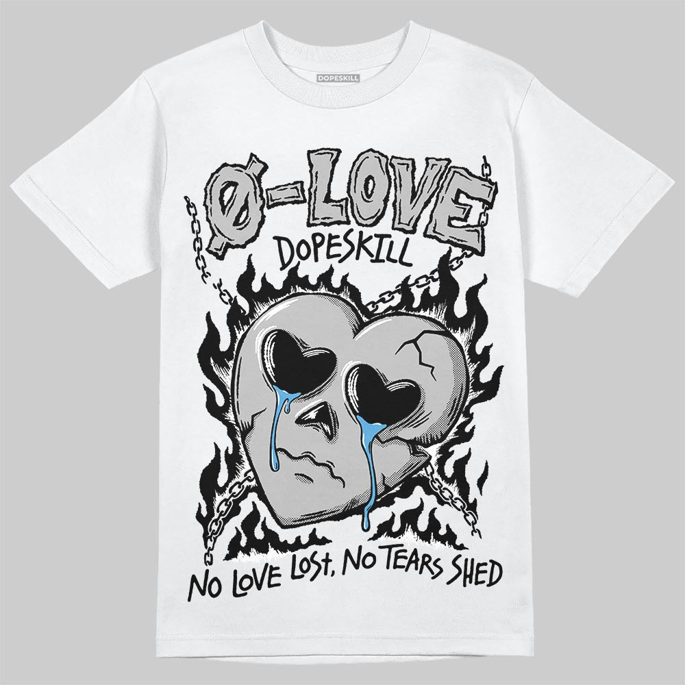 Jordan 10 OG “Steel” DopeSkill T-Shirt Crying Heart Graphic Streetwear - White