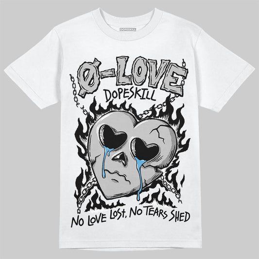 Jordan 10 OG “Steel” DopeSkill T-Shirt Crying Heart Graphic Streetwear - White