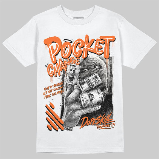 Jordan 1 Retro High OG Shattered Backboard (2025) DopeSkill T-Shirt Pocket Change Graphic Streetwear - White