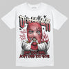 Jordan 4 “Sierra Red" DopeSkill T-Shirt Drip Harder Graphic Streetwear - White