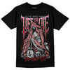 Valentine's Day Collection DopeSkill T-Shirt Life or Die Graphic Streetwear - Black