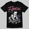 Jordan 1 High OG "Self-Expression" DopeSkill T-Shirt Flexin' Graphic Streetwear - Black