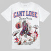 Jordan 3 “Seoul 2.0” DopeSkill T-Shirt Cant Lose Graphic Streetwear - White