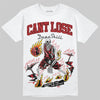 Jordan 12 Retro Flu Game (2025) DopeSkill T-Shirt Cant Lose Graphic Streetwear - White