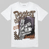 A Ma Maniére x Air Jordan 4 “Dark Mocha” DopeSkill T-Shirt Pocket Change Graphic Streetwear  White