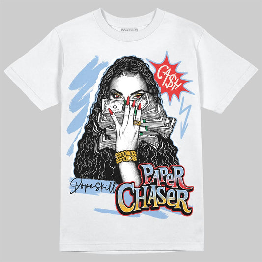 Jordan 1 Retro High OG “Clips” DopeSkill T-Shirt NPC Graphic Streetwear - White 