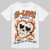 Jordan 3 “Starfish” DopeSkill T-Shirt Crying Heart Graphic Streetwear - White