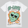 SB Dunk Low Rodeo Tourmaline DopeSkill T-Shirt Crying Heart Graphic Streetwear - White