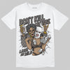 Jordan 4 Retro Cave Stone DopeSkill T-Shirt Don't Kill My Vibe Graphic Streetwear - White
