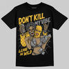 New Balance 9060 Varsity Gold (GS) DopeSkill T-Shirt Don't Kill My Vibe Graphic Streetwear - Black