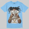 Jordan 9 Powder Blue DopeSkill T-Shirt Rich Youth Graphic Streetwear - Sky Blue