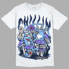 Jordan 5 SE “Georgetown” DopeSkill T-Shirt Chillin Graphic Streetwear