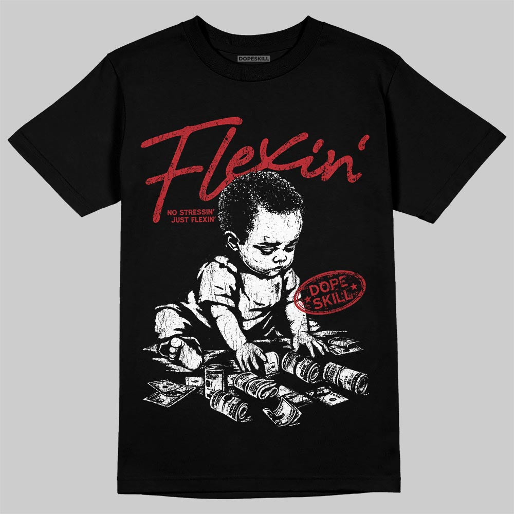 Air Foamposite One Cough Drop (2025) DopeSkill T-Shirt Flexin' Graphic Streetwear - Black