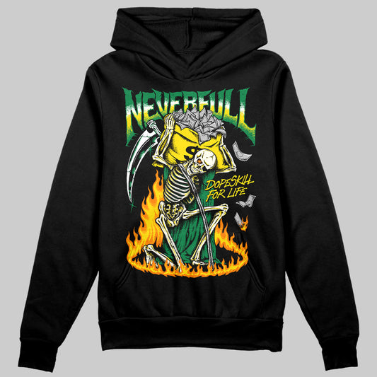 Dunk Low Reverse Brazil DopeSkill Hoodie Sweatshirt Heartless Graphic Streetwear - Black