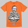 Orange Sneakers DopeSkill T-Shirt Scared Money Don't Make No Money Graphic Streetwear - Orange