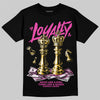 Jordan 4 “Comic” DopeSkill T-Shirt Loyalty Graphic Streetwear - Black