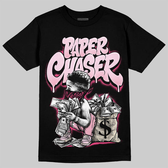 Jordan 4 "Iced Carmine" DopeSkill T-Shirt Paper Chaser Boy Graphic Streetwear - Black