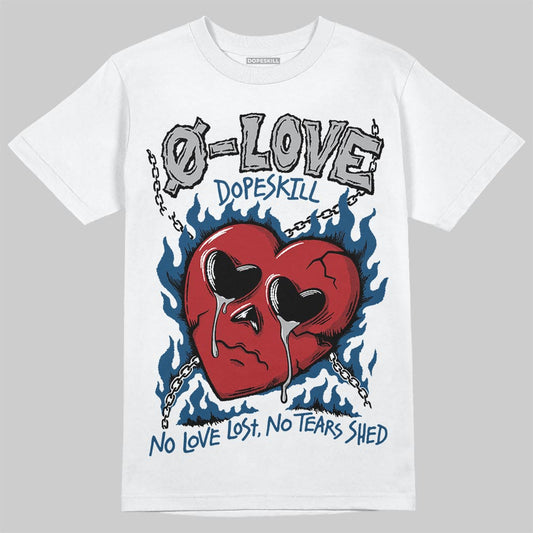 Jordan 12 Retro French Blue (2025) DopeSkill T-Shirt Crying Heart Graphic Streetwear