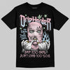 Jordan 4 Retro Valentine's Day (2026) (GS) DopeSkill T-Shirt Drip Harder Graphic Streetwear - black