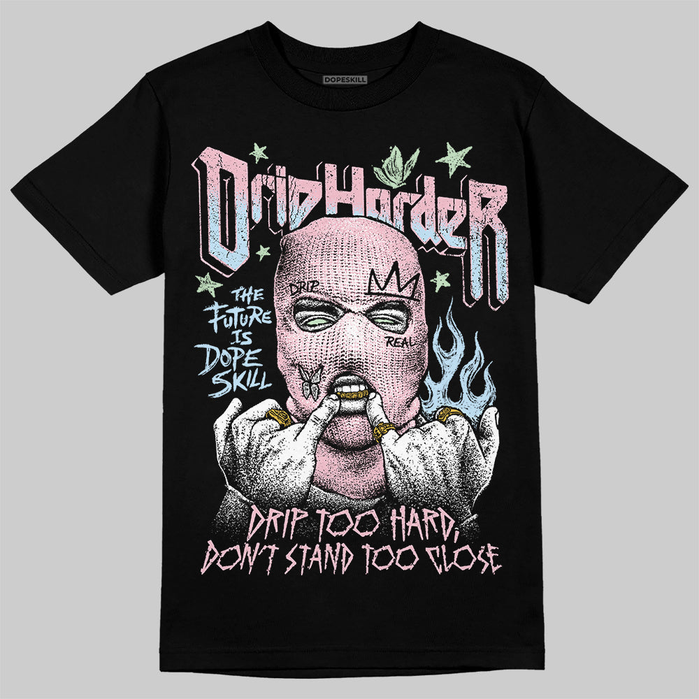 Jordan 4 Retro Valentine's Day (2026) (GS) DopeSkill T-Shirt Drip Harder Graphic Streetwear - black