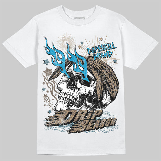 Jordan 3 GS “We Outside” DopeSkill T-Shirt Drip Season Graphic Streetwear - White