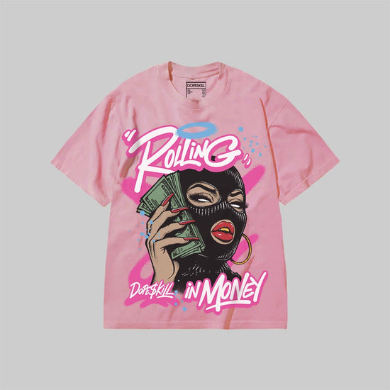 Rolling in Money DopeSkill Premium T-shirt Streetwear - Blossom
