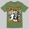 Olive Sneakers DopeSkill T-Shirt Got It Out The Mud Graphic Streetwear - Military Green