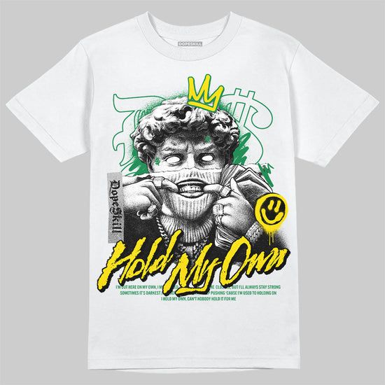 Dunk Low Reverse Brazil DopeSkill T-Shirt New Hold My Own Graphic Streetwear - White 