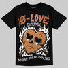 Jordan 14 Golf "US Open" DopeSkill T-Shirt Crying Heart Graphic Streetwear - Black