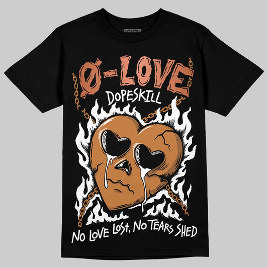 Jordan 14 Golf "US Open" DopeSkill T-Shirt Crying Heart Graphic Streetwear - Black