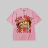 Born Broke Die Rich DopeSkill Premium T-shirt