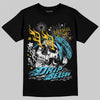 Jordan 11 Retro Gamma Blue (2025) DopeSkill T-Shirt Drip Season Graphic Streetwear - Black