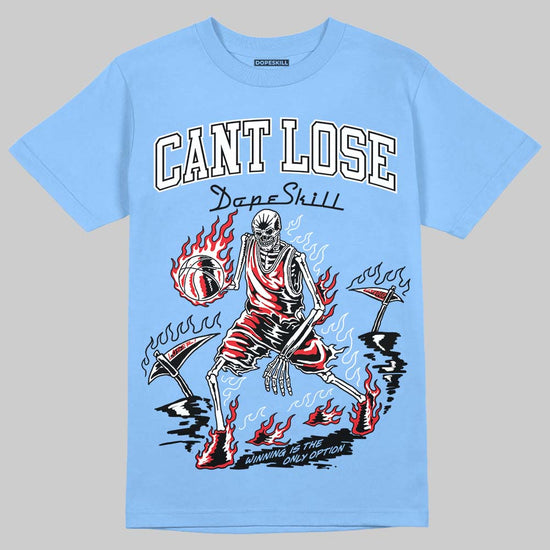 Vans Knu Stack Vintage Satin Dream Blue DopeSkill Blue T-shirt Cant Lose Graphic Streetwear