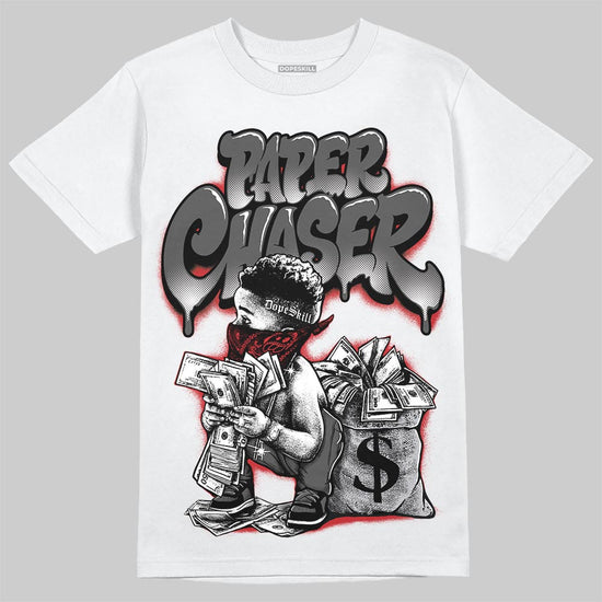 Jordan 6 Bin 23 DopeSkill T-Shirt Paper Chaser Boy Graphic Streetwear - White